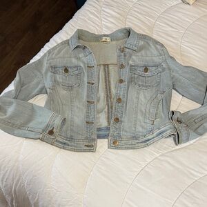 Love, Fire Light Blue Denim Jacket
